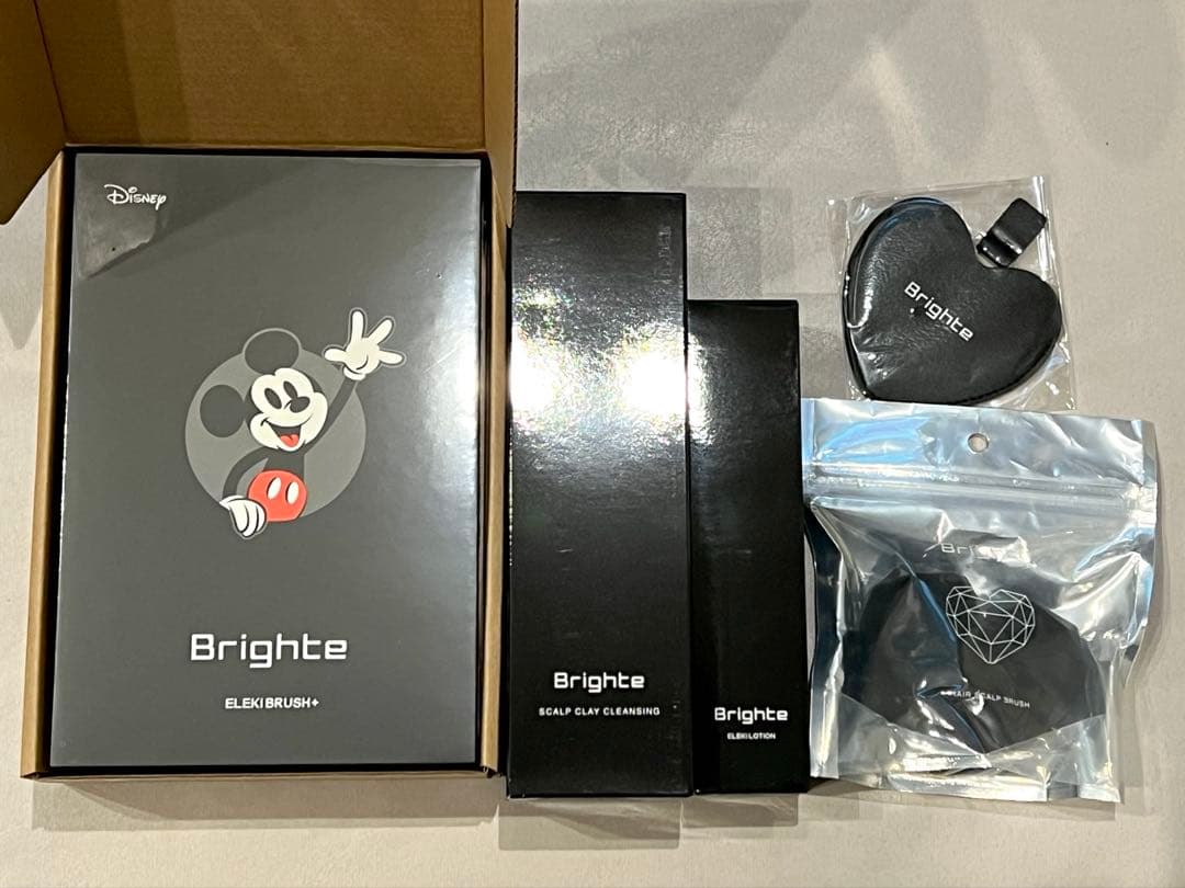 新品未使用♡bright ブライト♡ミッキーマウス♡エレキブラシ セット♡