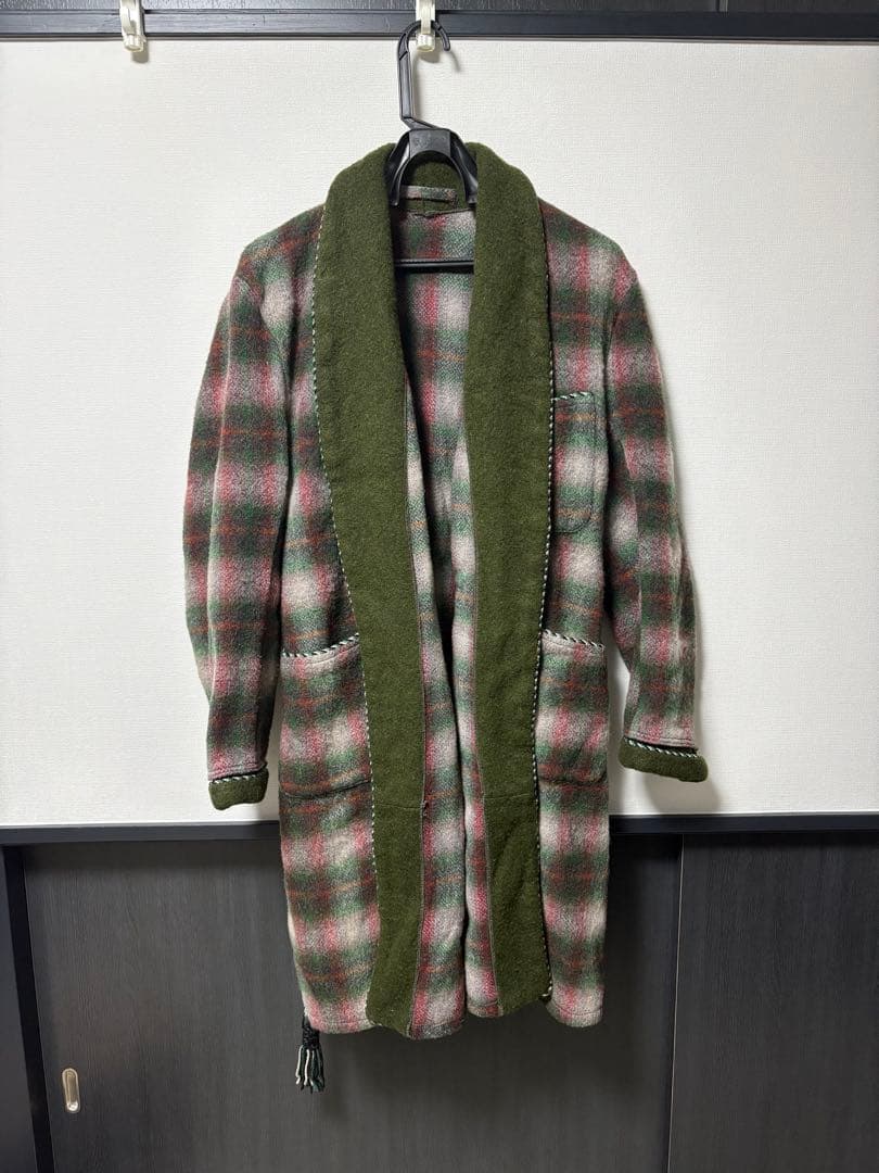 No.1961 “vintage” wool design gown coat