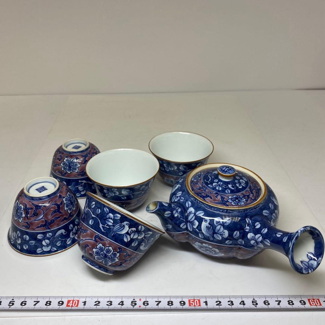 馬場京泉造(名工) 煎茶器セット 東キ8-0121☆2F