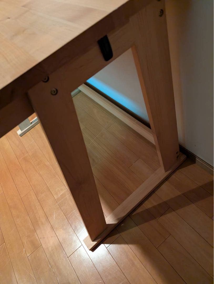 【送料込】ACTUS リーヴェ デスク 作業机 学習机 テーブル 木製家具