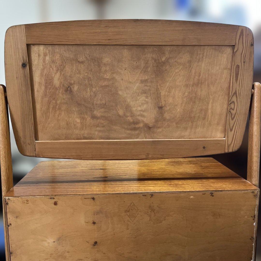 北欧ヴィンテージ　デンマーク製　チーク✖️オークドレッサー　鏡