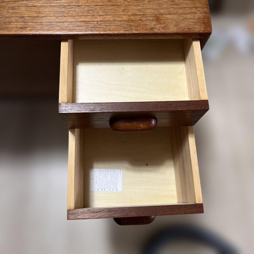 北欧ヴィンテージ　デンマーク製　チーク✖️オークドレッサー　鏡