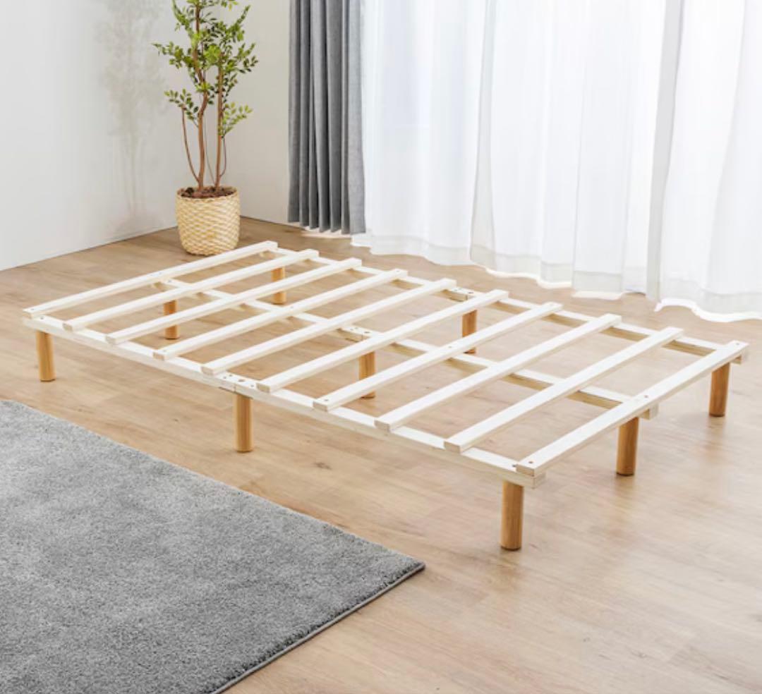 セミダブル 脚付きボンネルコイルマットレス　ニトリ