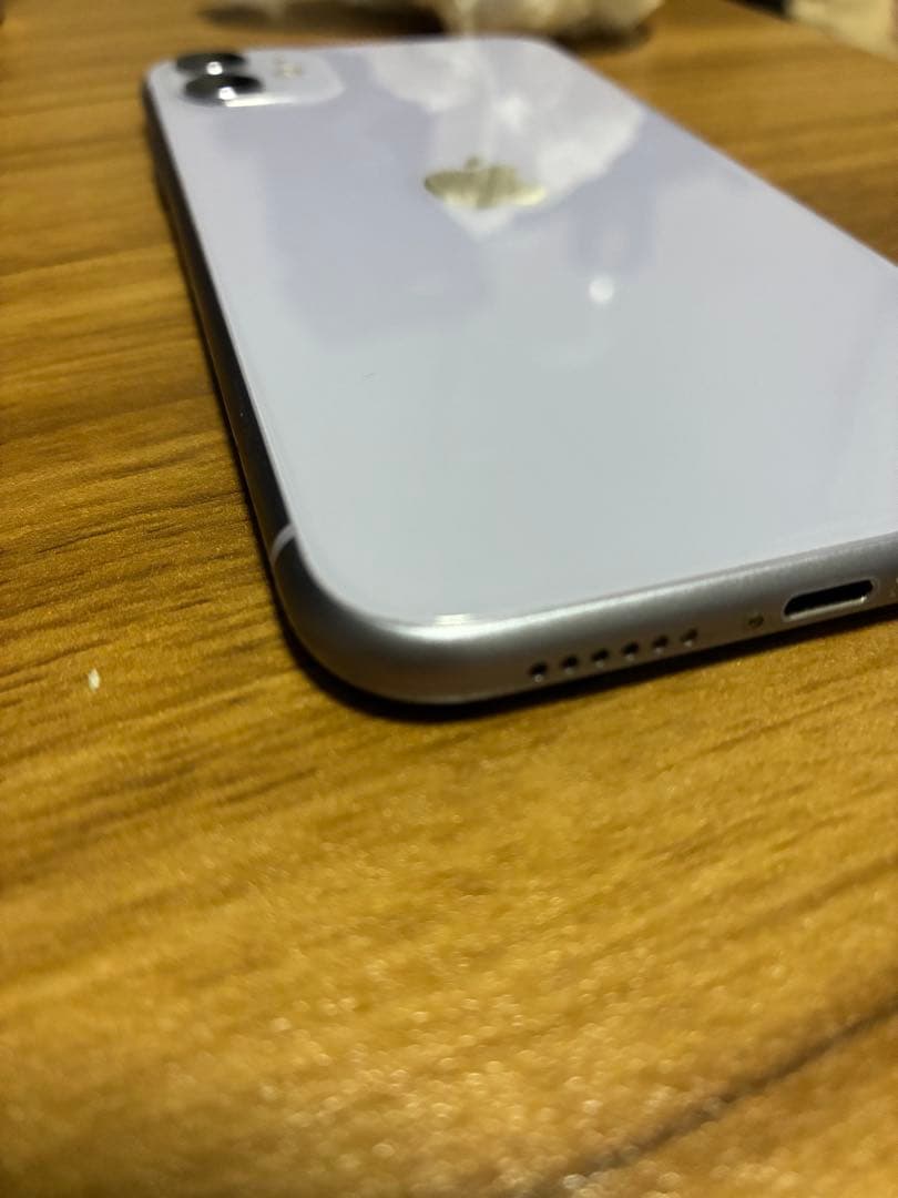 【美品】Apple iPhone 11 パープル 本体