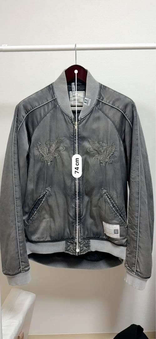 メゾンミハラヤスヒロ OVER DYED SOUVENIR JACKET