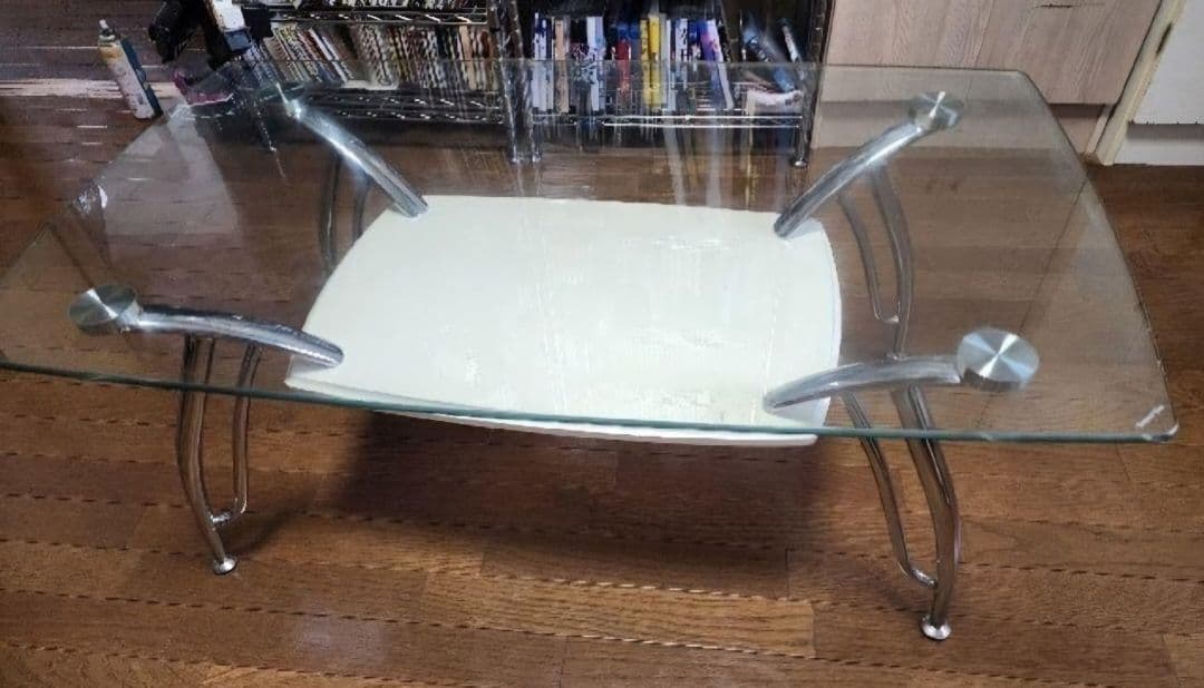 ニトリ ミッドセンチュリー アイアンフレーム プライウッド センターテーブル