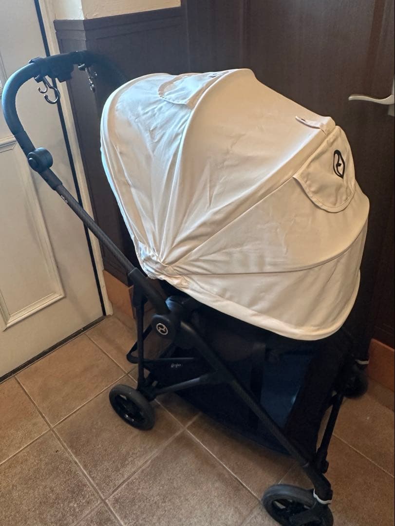 純正メリオカーボン2024／キャンバスホワイト カップホルダー付