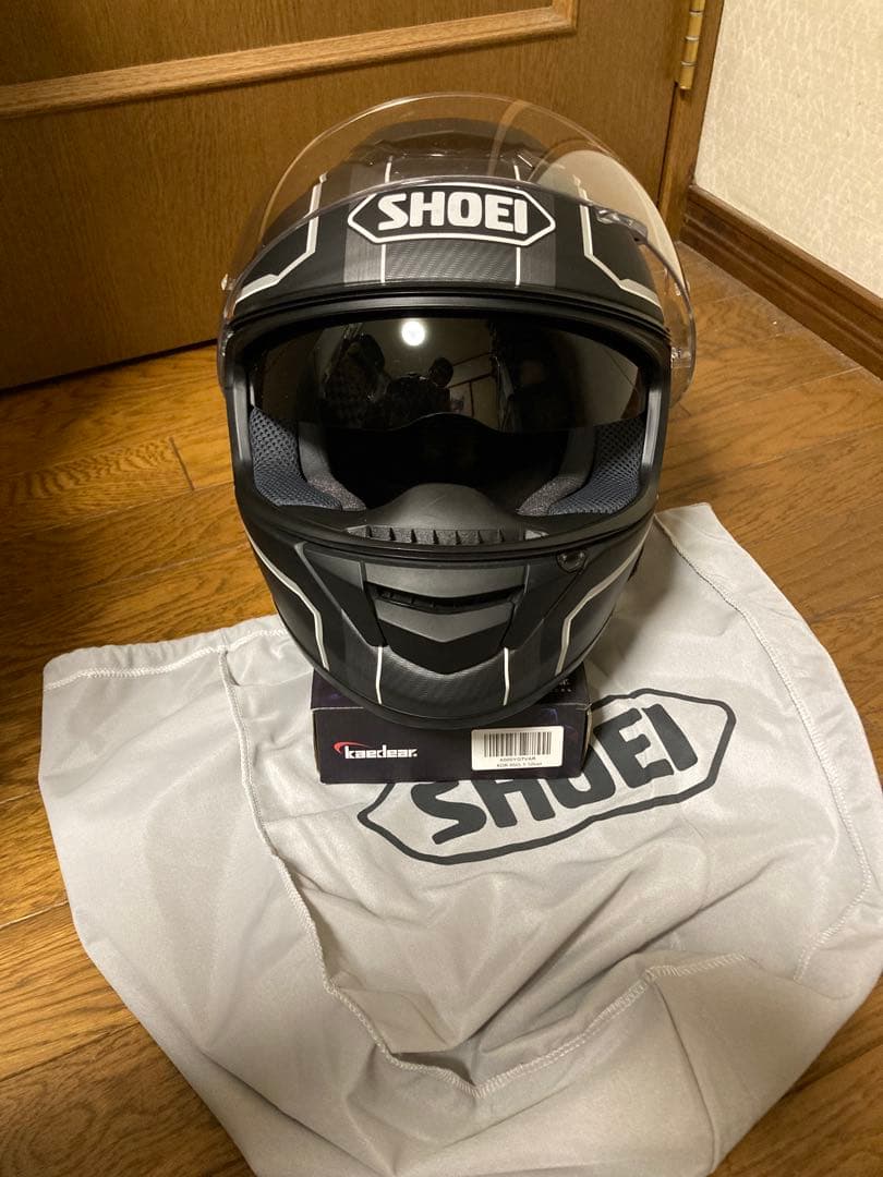 ５*き様 SHOEI フルフェイスヘルメット ブラック/ホワイト