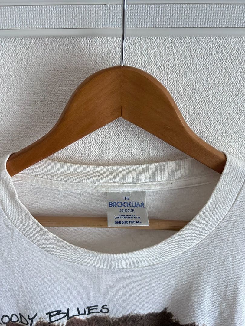 ビンテージ90's MOODY BLUES 1992年ツアーTシャツ白