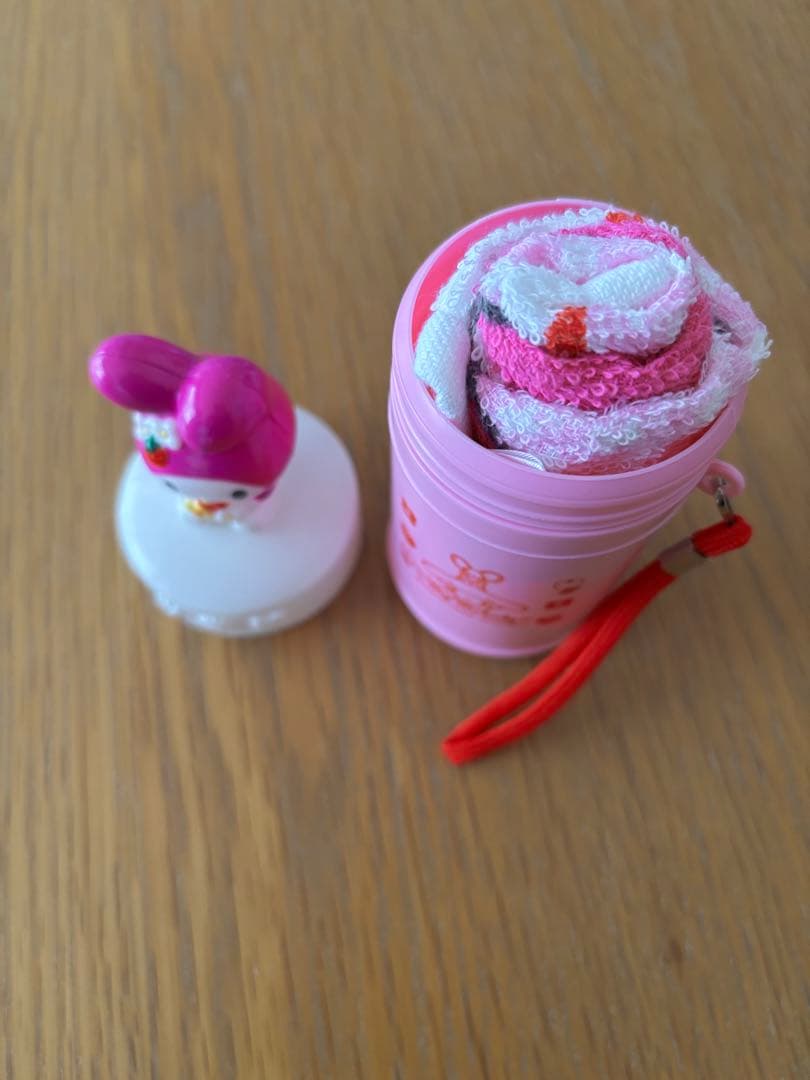 《レア物》未使用　1999 My Melody お弁当箱セット　平成レトロ