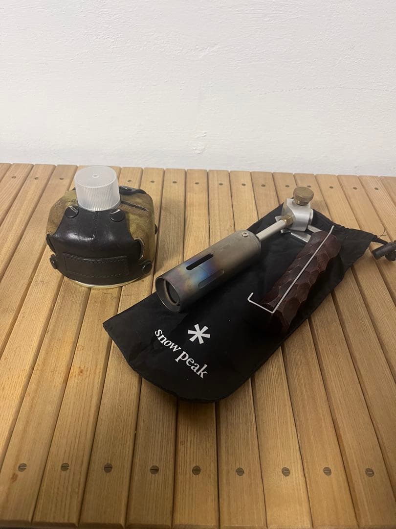 スノーピーク　フォールディングトーチ　カスタム