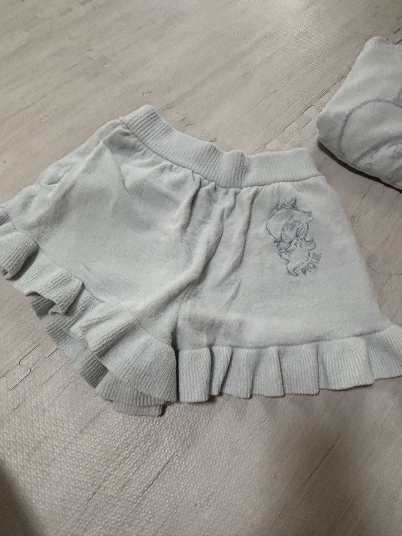 gelato pique ピーチコレクション プルオーバー&ショートパンツセット