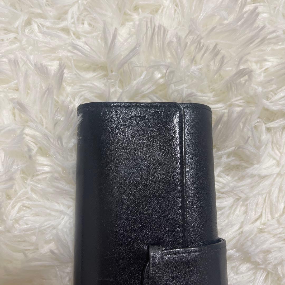 モンブラン　MontBlanc 折り畳みペンケース　ペンケース　黒　革　ビジネス