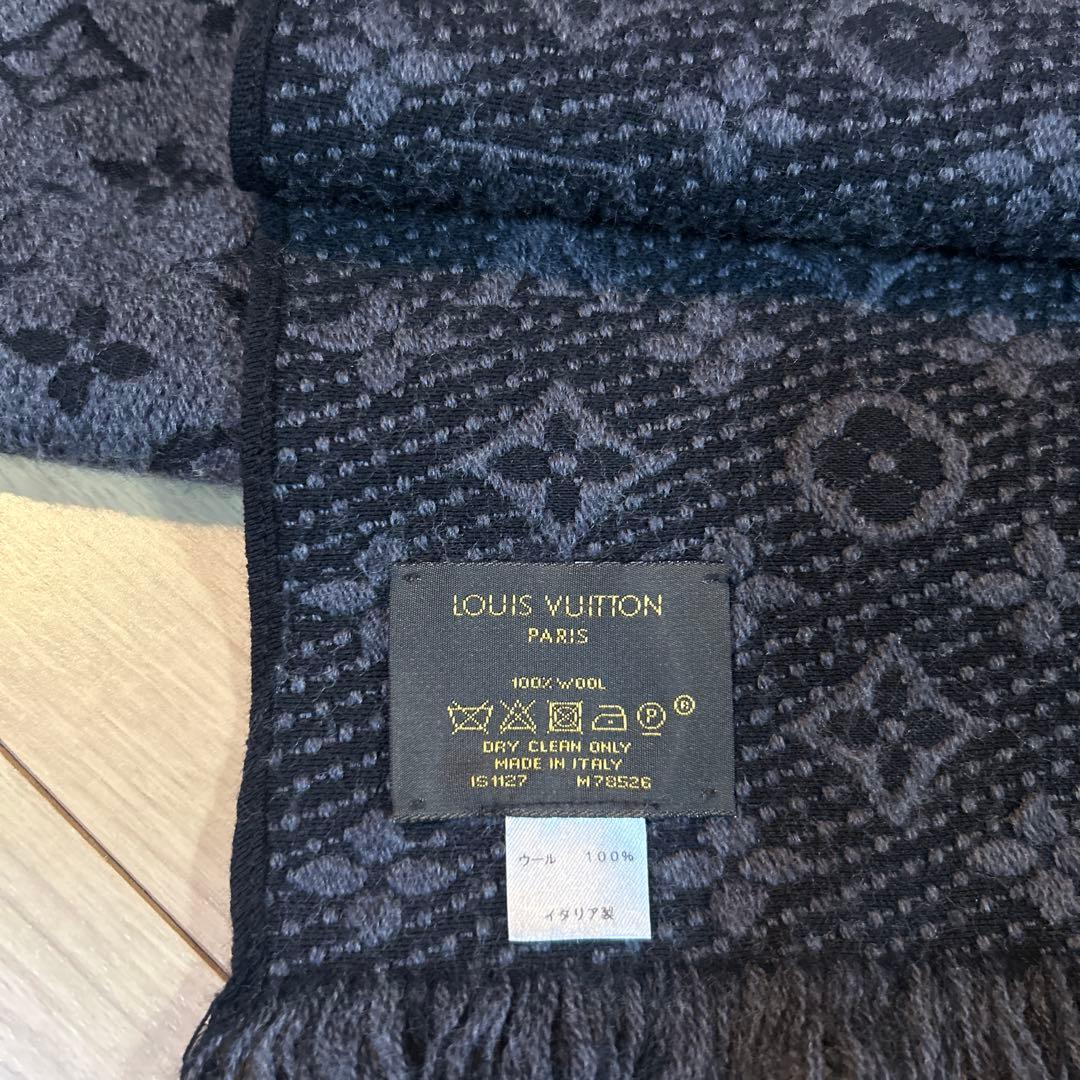 なみです。LOUIS VUITTON モノグラムマフラー