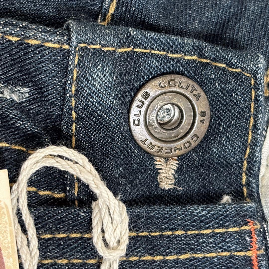 未使用タグ付　archive Lolita jeans flare denim