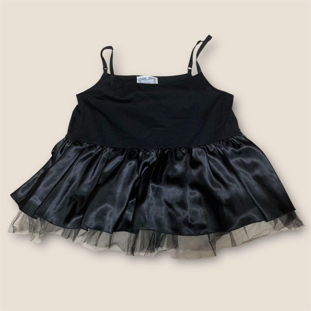 [極美品]ビアズリー　BEARDSLEY チュチュキャミニット　ドット　24SS