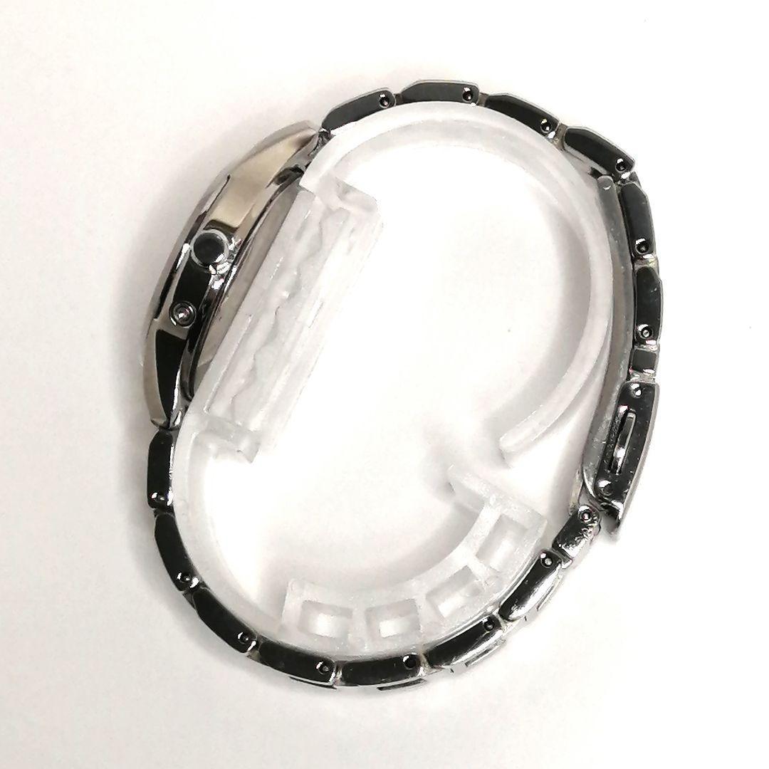 稼働✨ SEIKO　ルキア　時計　4P ダイヤ　サファイヤガラス　デイト　限定