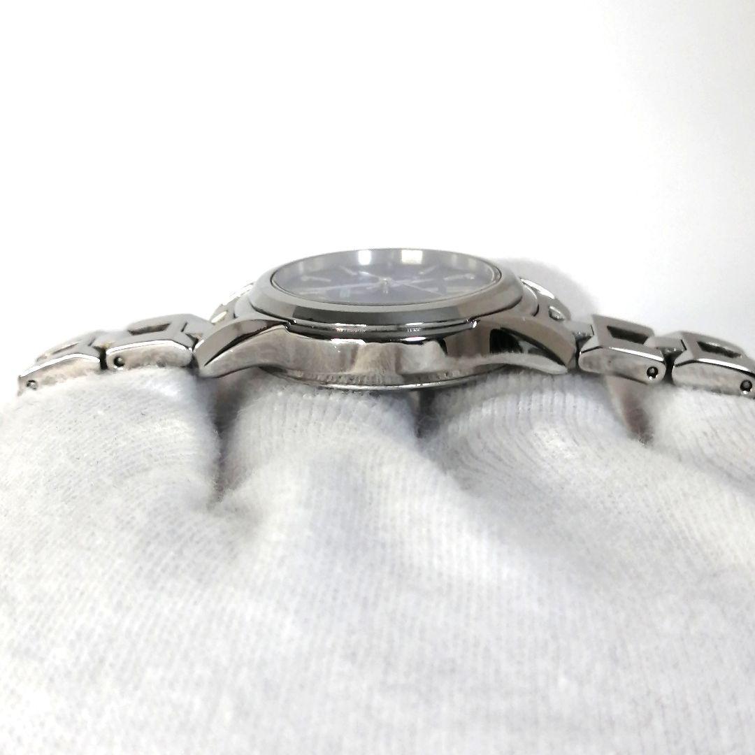 稼働✨ SEIKO　ルキア　時計　4P ダイヤ　サファイヤガラス　デイト　限定