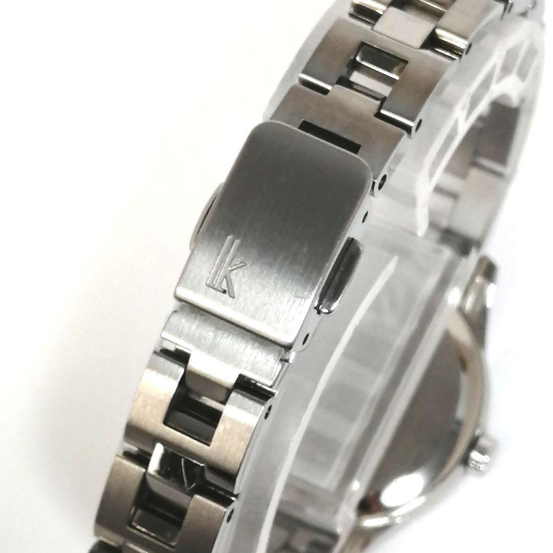 稼働✨ SEIKO　ルキア　時計　4P ダイヤ　サファイヤガラス　デイト　限定