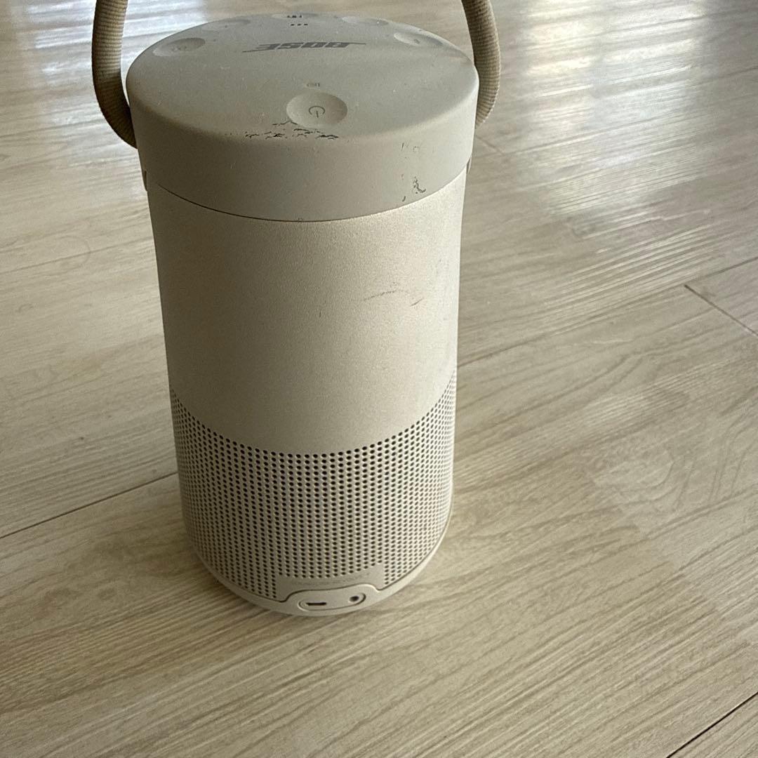 Bose ワイヤレススピーカー ホワイト Sounlink revolve +