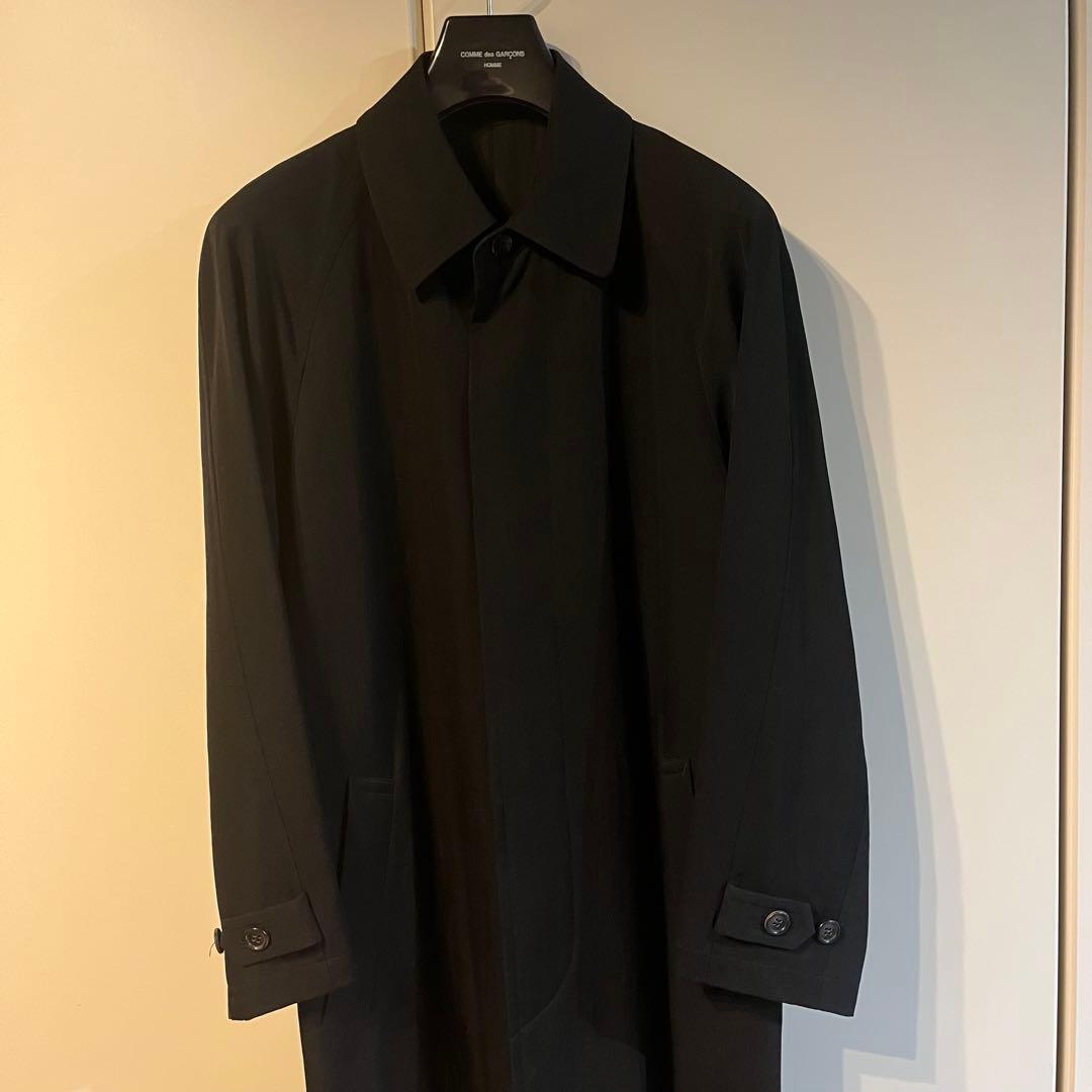 美品【COMME des GARCONS HOMME】ウールコート 田中オム S