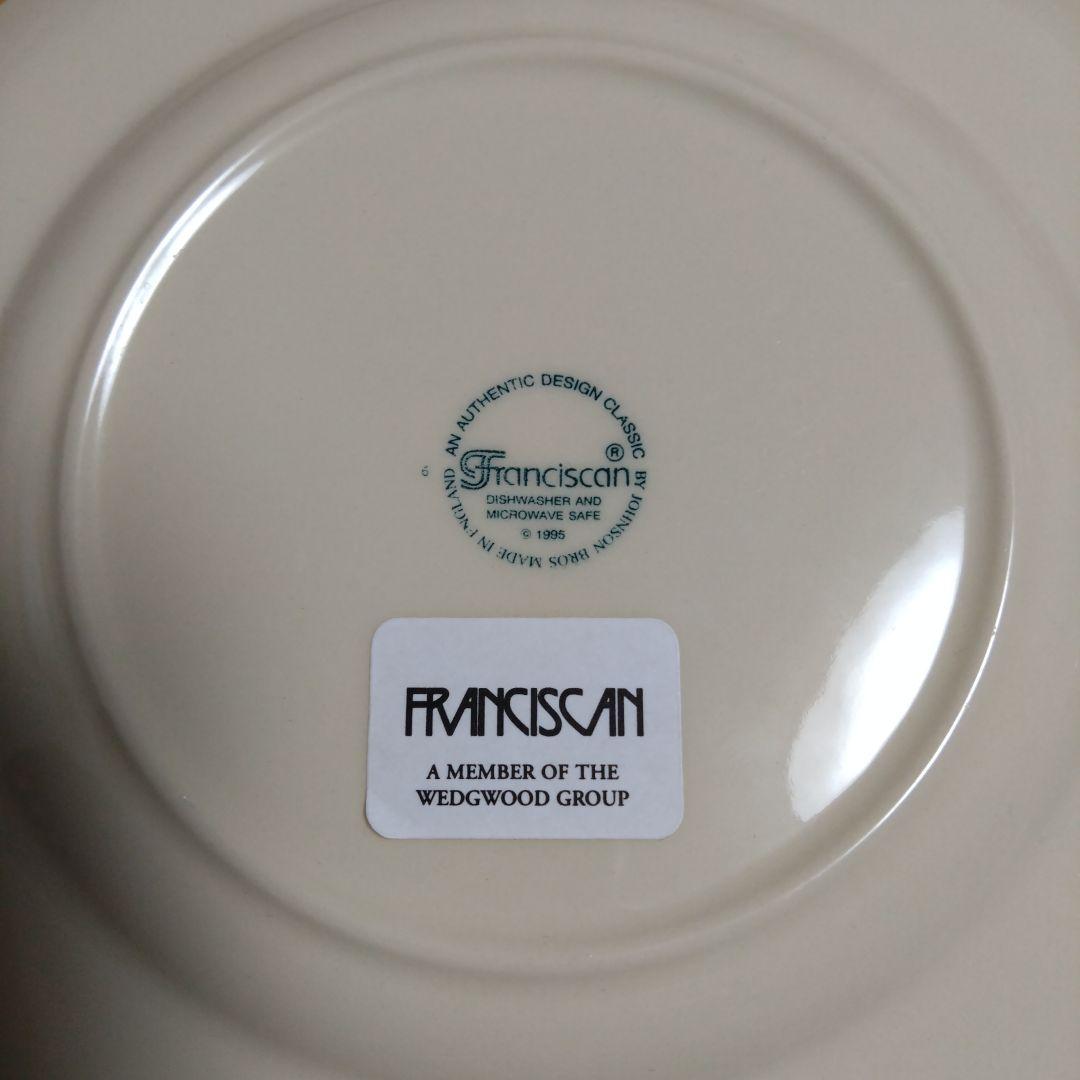 フランシスカン　砂漠ローズディナープレート　2枚　 新品