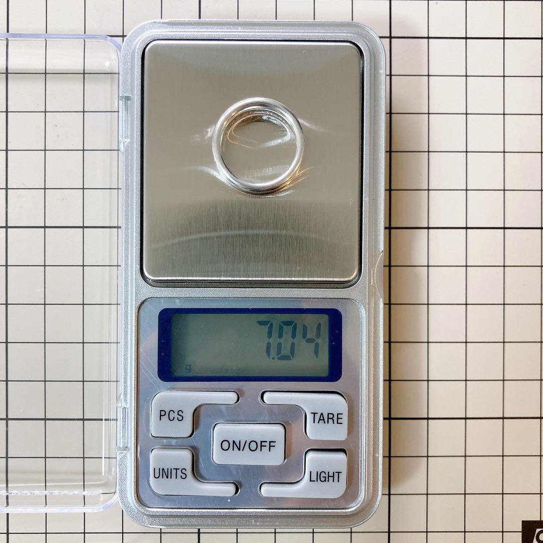 【美品】ティファニー ナロー リング 約11号 925 シルバー 1837