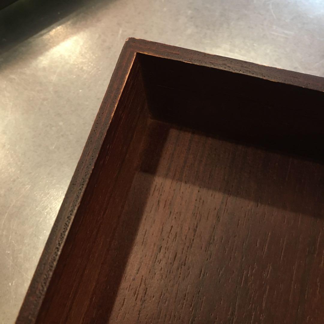 サイトーウッド　木製カトラリートレー　箸入れ　　スプーン　フォーク入れ