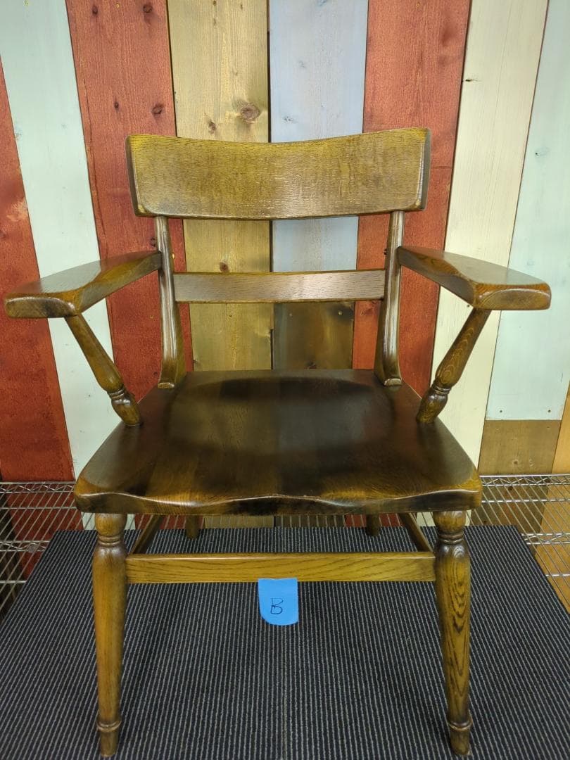 〈たのめる便・現状渡し〉アームチェア 柏木工 ウィルダネス K133 B