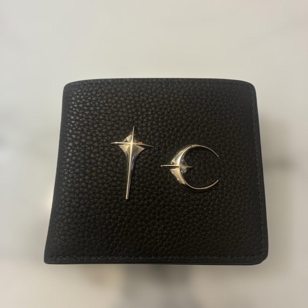 Thug Club 二つ折り財布 黒