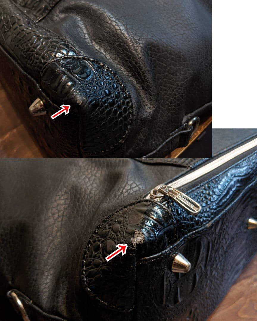 ブラック&ホワイト　ゴルフ　2way　トートバッグ　ショルダーバッグ　靴入れ