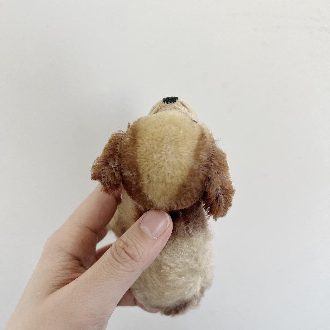 ヴィンテージ　シュタイフ　ヨーロッパ　犬　dog ぬいぐるみ　cookie