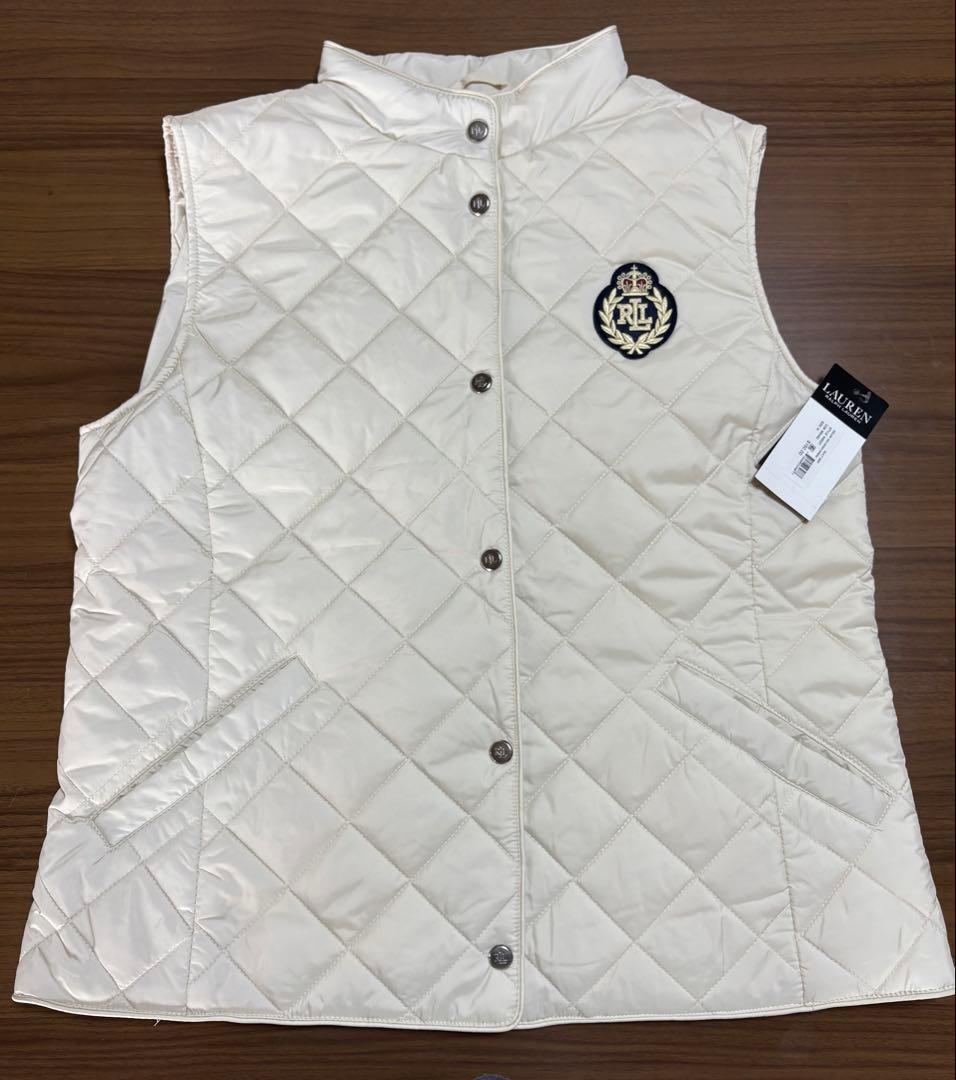 LAUREN RALPH LAUREN Mサイズ キルティングベスト