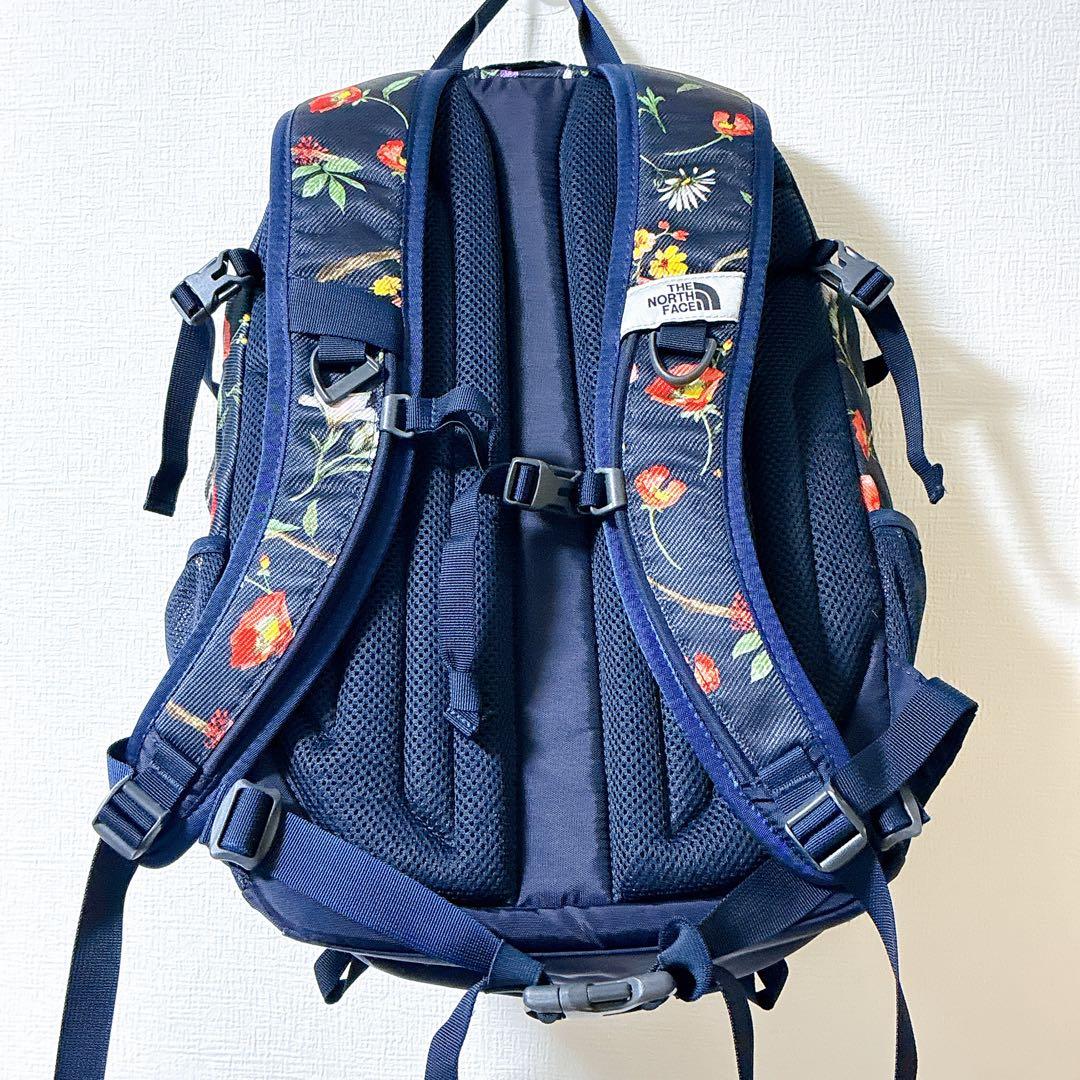 極美品 希少 ノースフェイス シングルショット 花柄 ボタニカル バッグパック