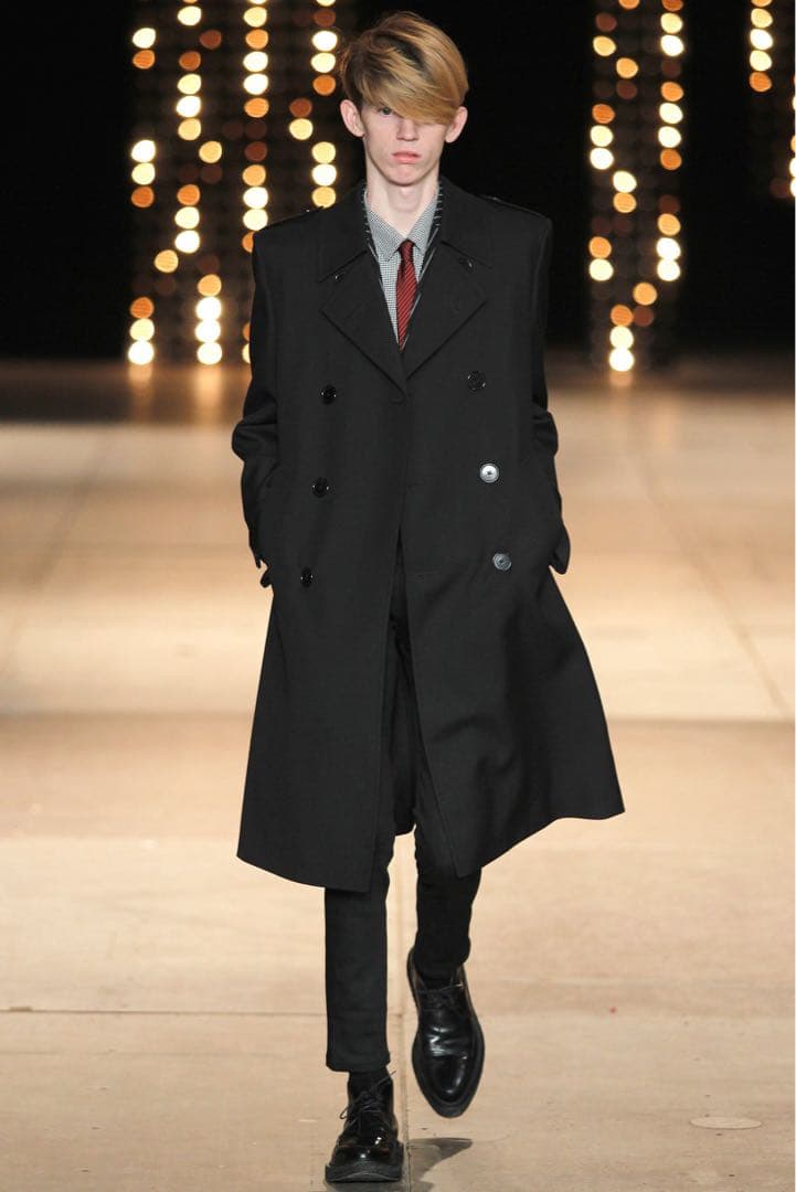 SAINT LAURENTトレンチ 42 13AW エディスリマン