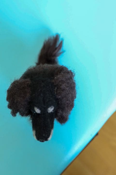羊毛フェルト　ゴールデンレトリバー