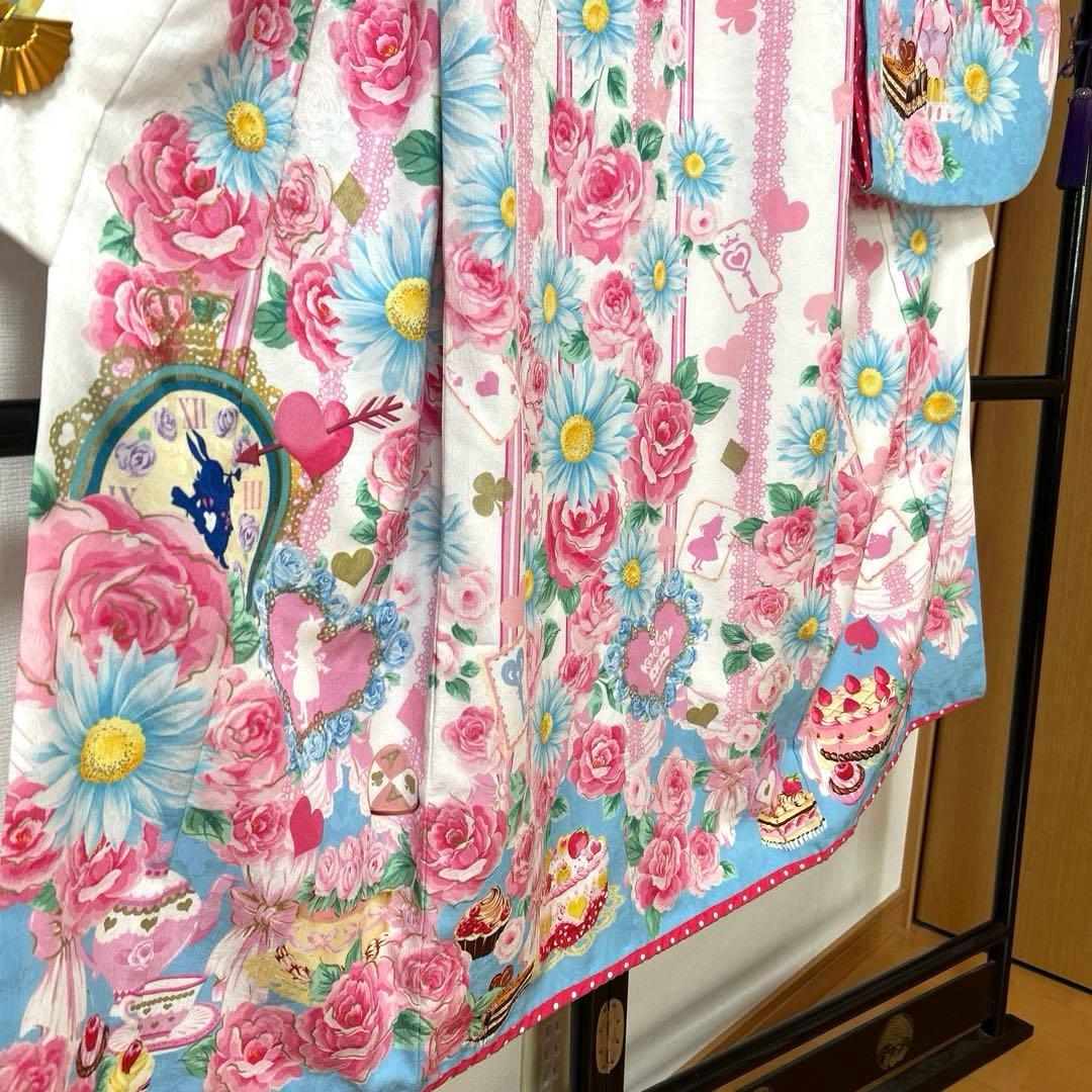 No.106 七五三　7歳 着物フルセット　　松田聖子