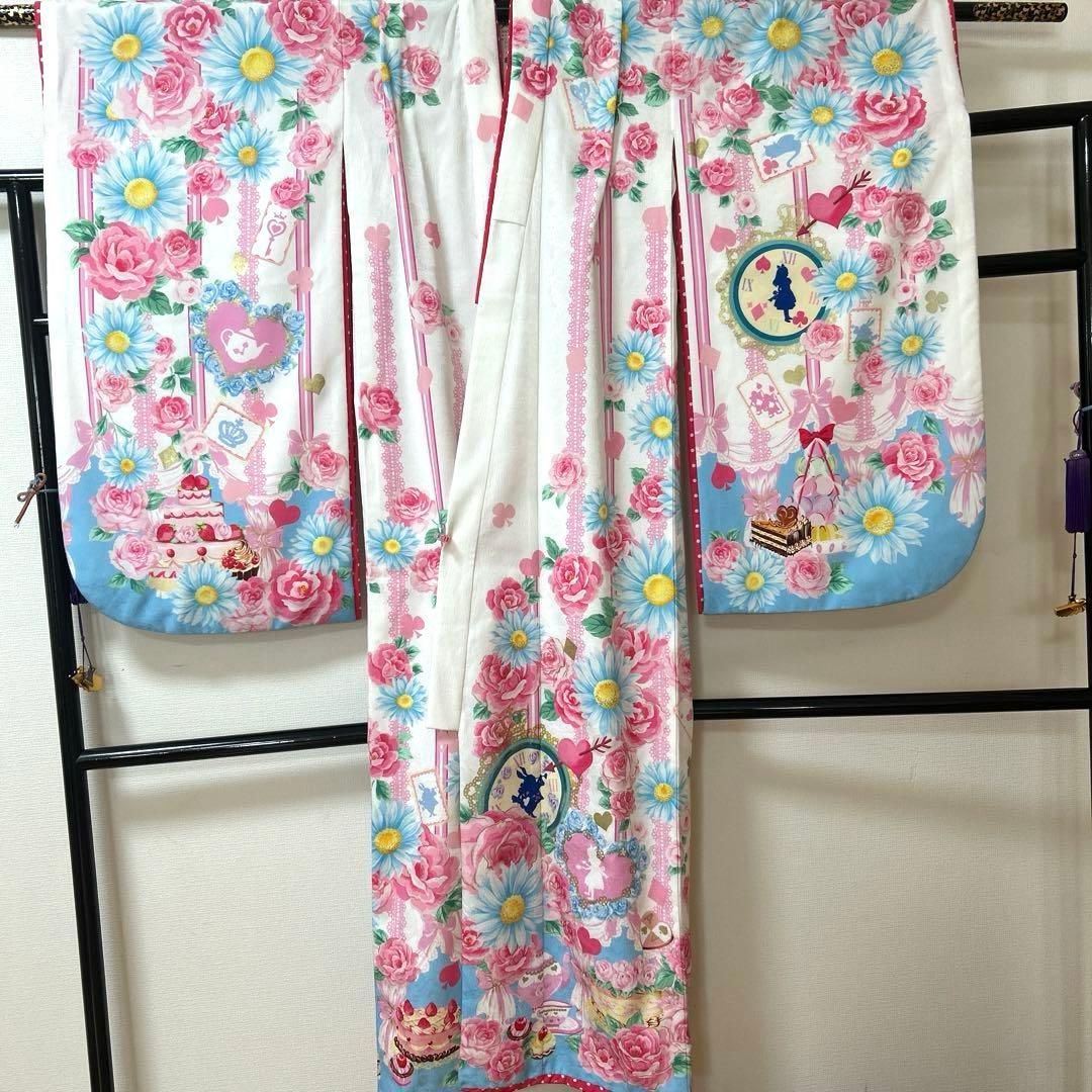 No.106 七五三　7歳 着物フルセット　　松田聖子