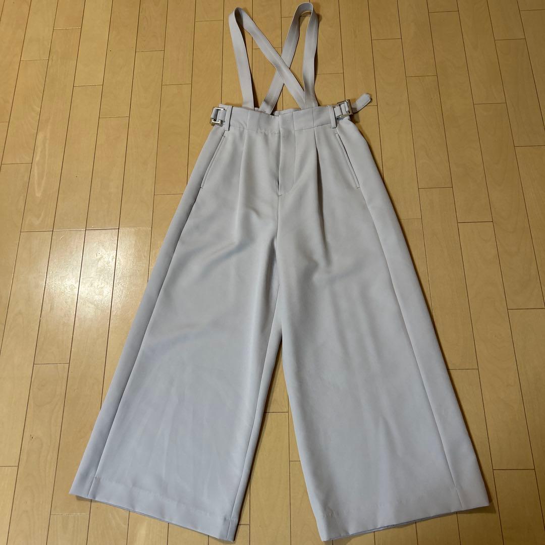 COHINA 2wayサイドベルトサロペット ライトグレー Sサイズ