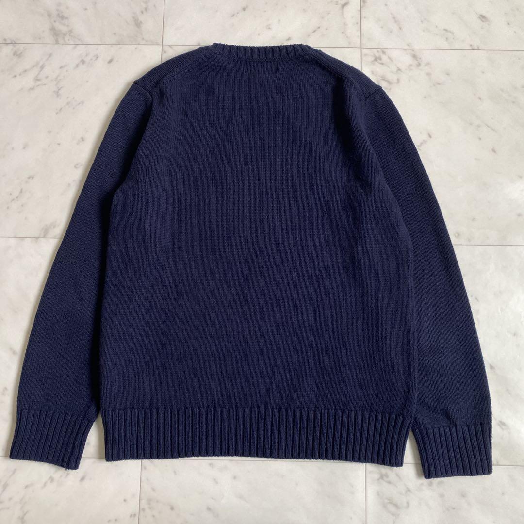 現行タグ✨ポロラルフローレン　ポロベアニット　ボーイズL レディースM相当