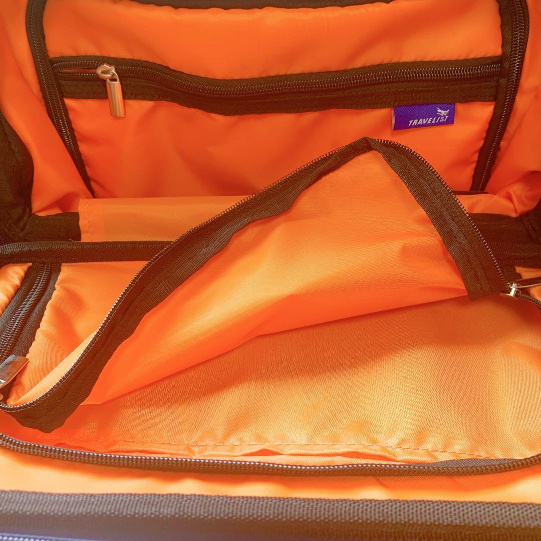 トラベリスト スーツケース フロントオープン　拡張機能あり　35L （43L)