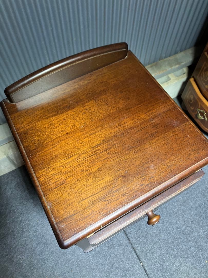 maruni マルニ　アンティーク電話台、花台　中古　美品