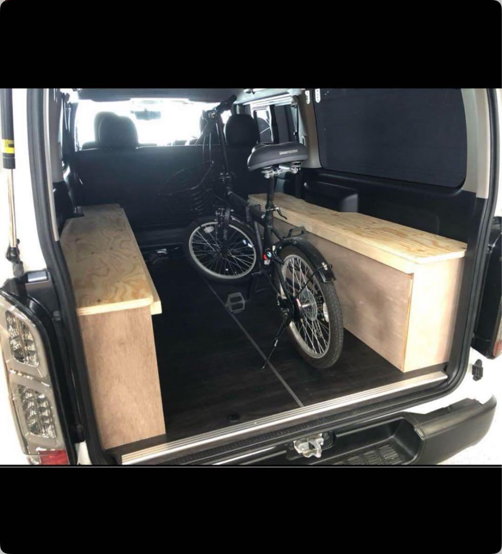 ハイエースSーGL 収納BOX ベッドキット