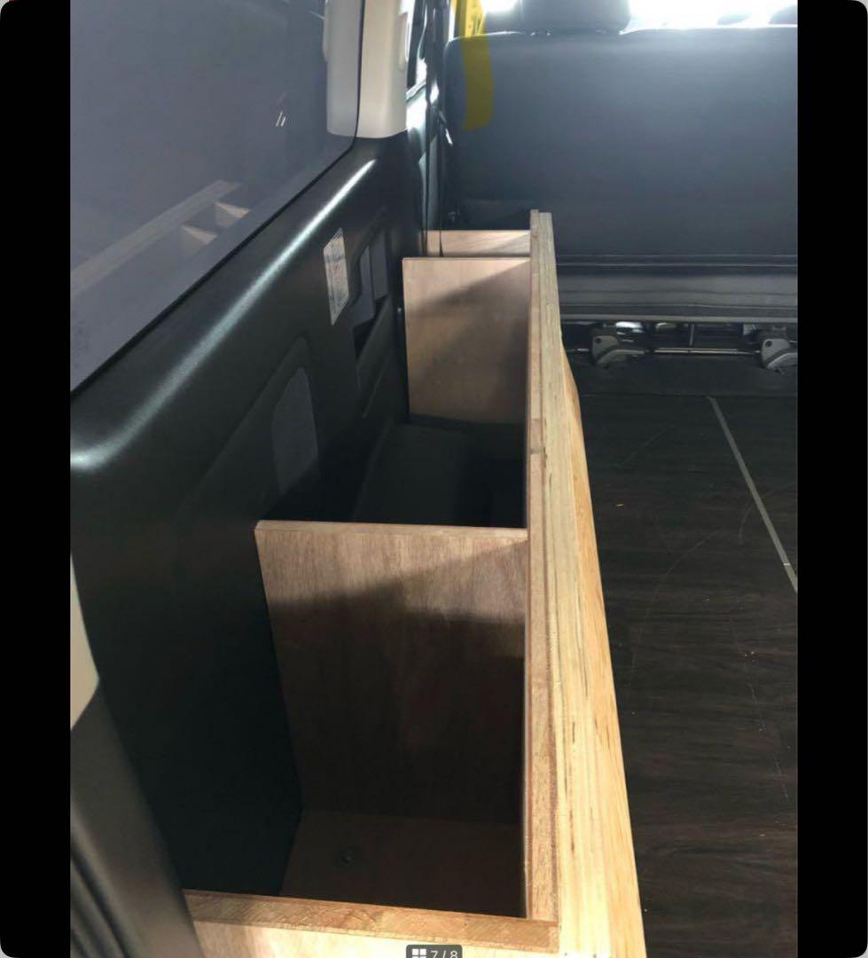 ハイエースSーGL 収納BOX ベッドキット