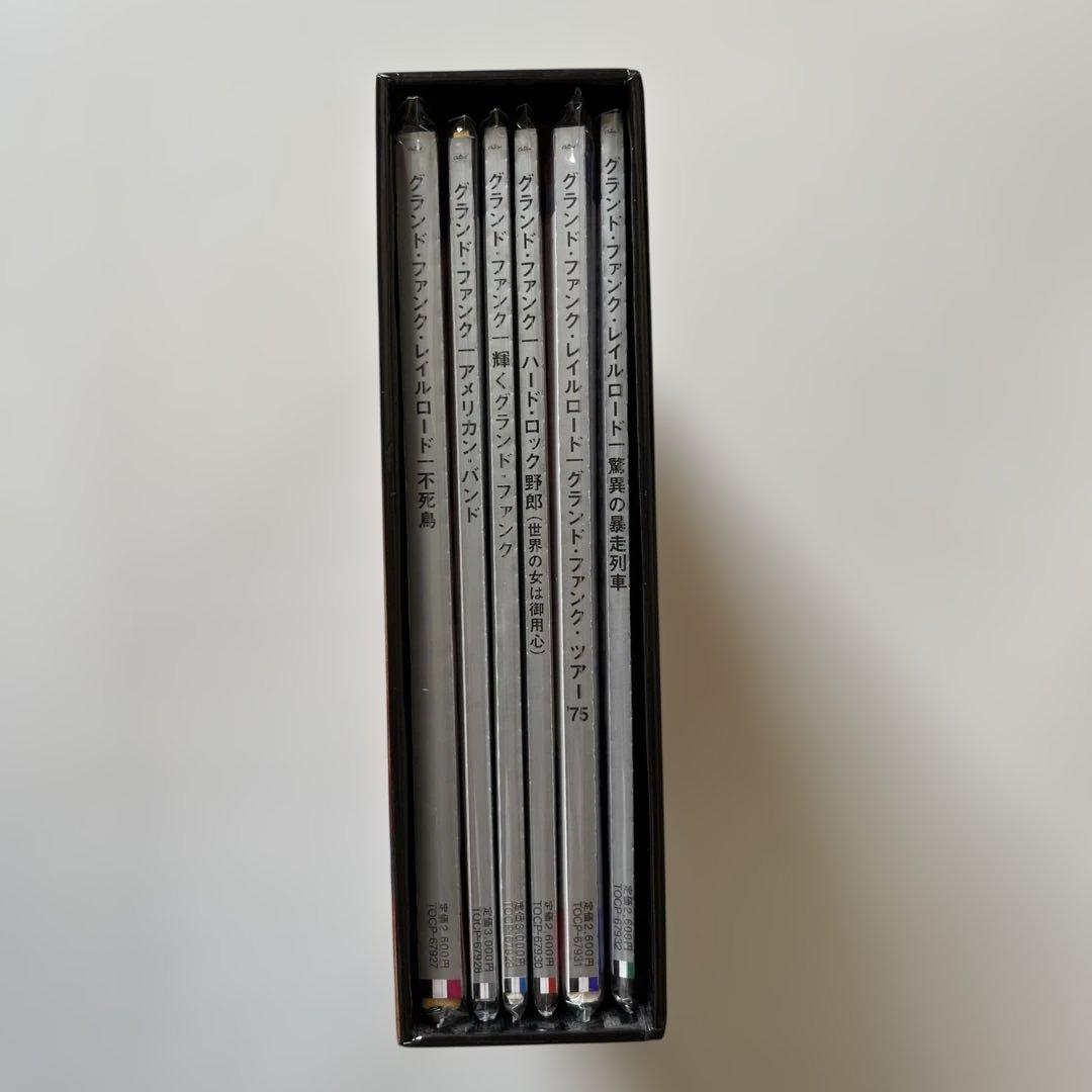 グランド・ファンク・レイルロード紙ジャケットCD6種・ボックスセット②特典帯付き