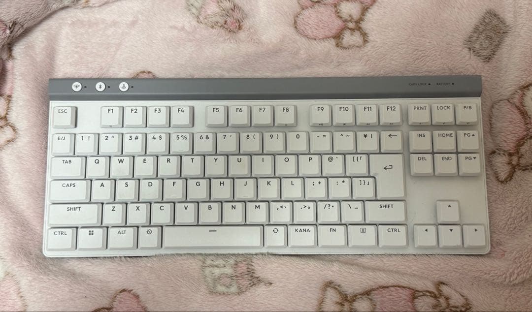 Logicool G515 lightspeed TKL リニアホワイト