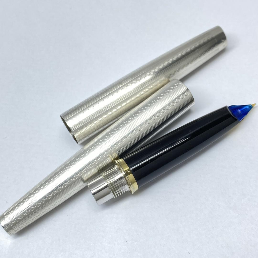 レア 純銀 18K モリソン 万年筆 Morison SILVER