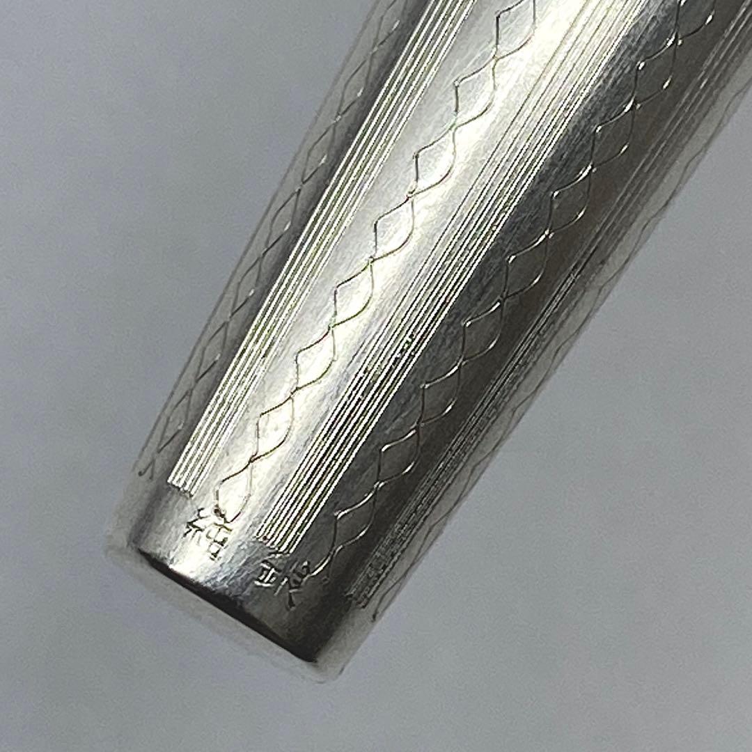 レア 純銀 18K モリソン 万年筆 Morison SILVER