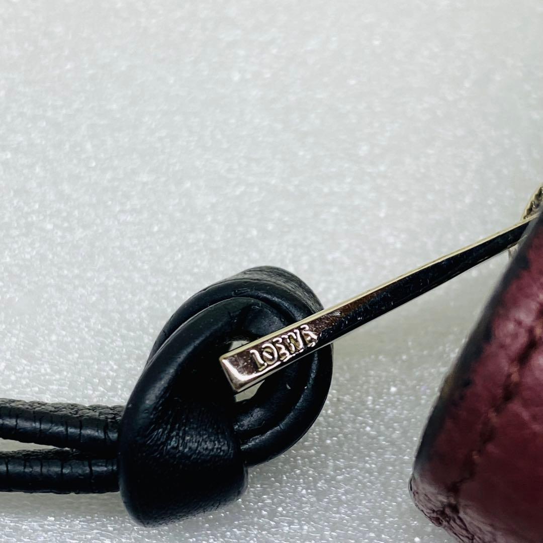 LOEWE ロエベ 二つ折り財布 コンパクトジップウォレット　バイカラー