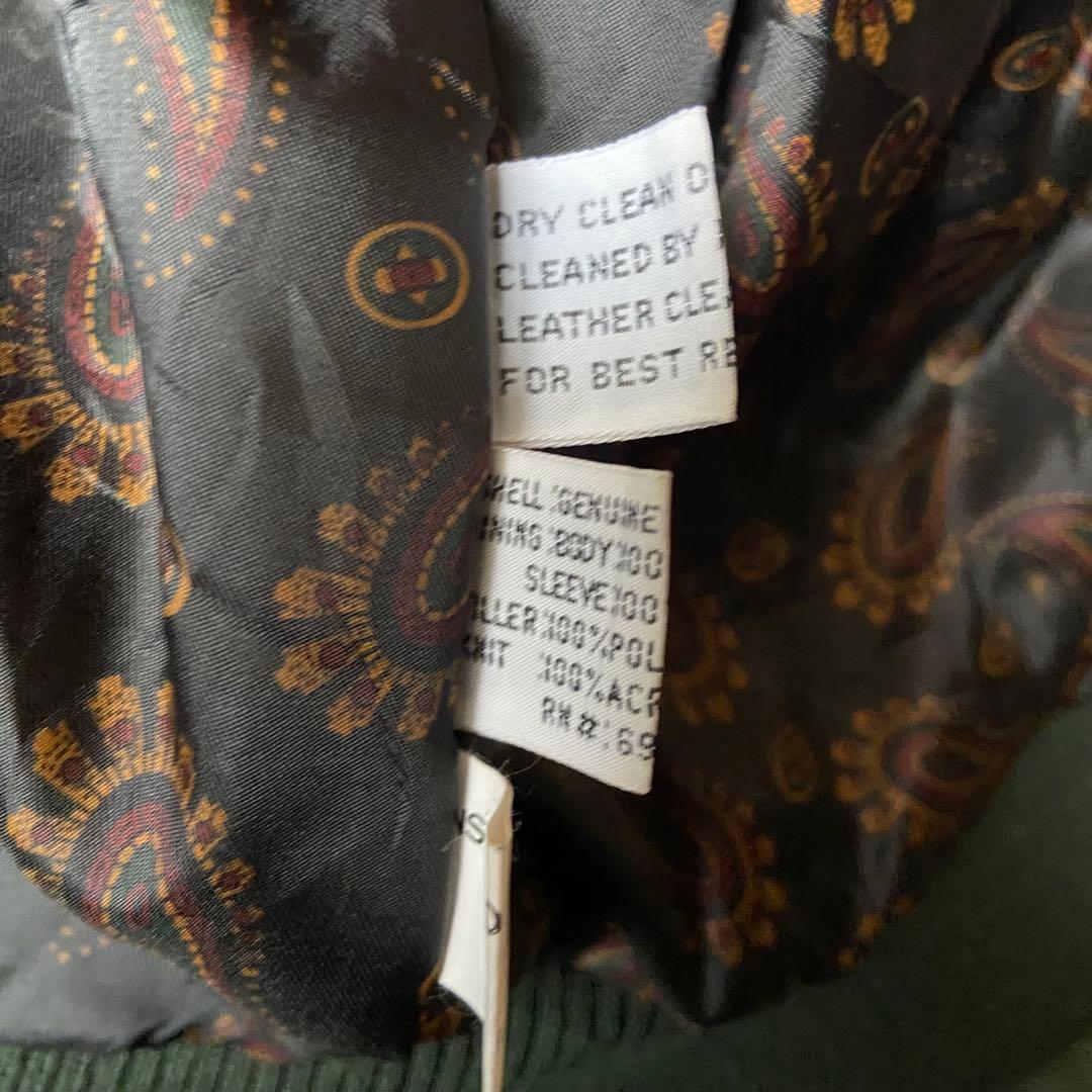 ジャケット・アウター 80s east west real leather jacket BQ43